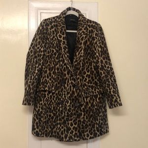 Zara Leopard Coat